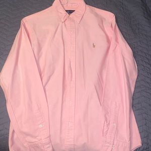Like new Mens Ralph Lauren dress shirt custom fit (slim fit) medium